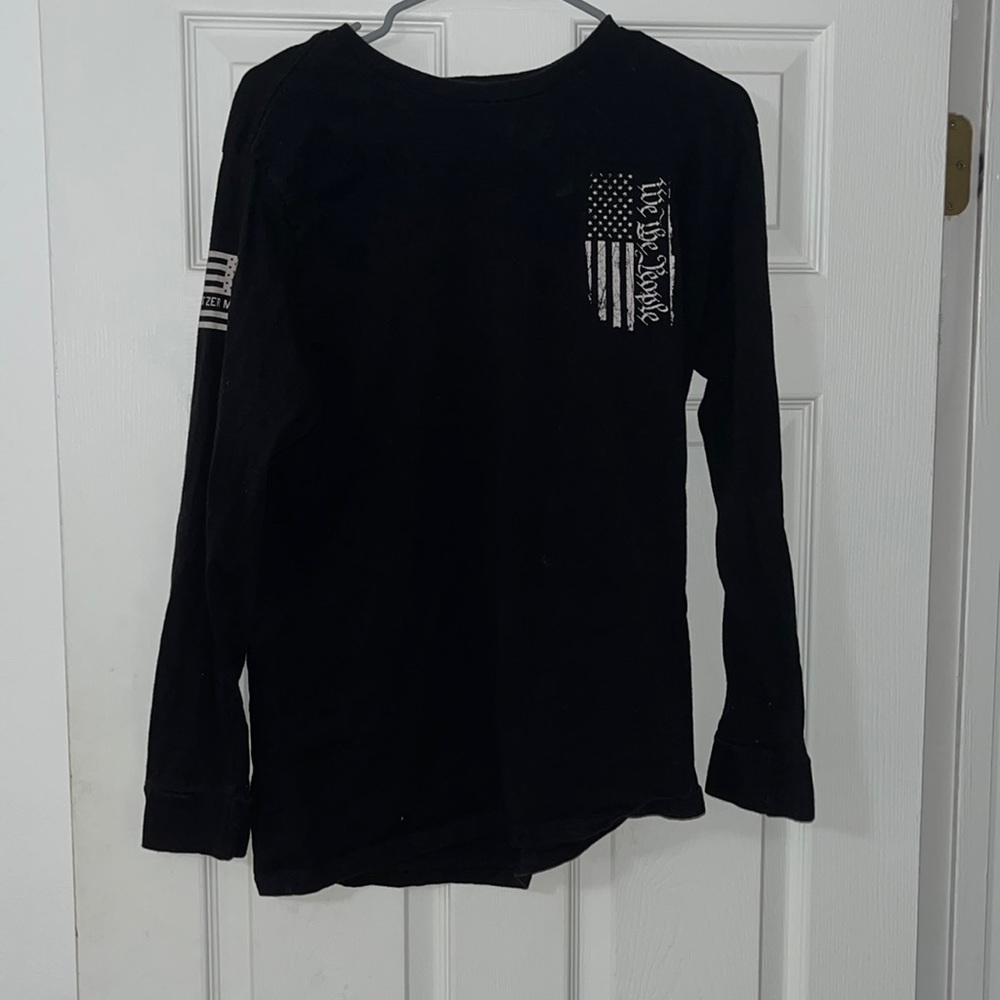 Black howitzer “We The People” flag shirt